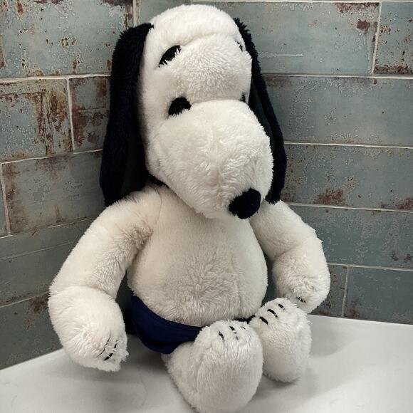 1968 Peanuts Snoopy Plush United Feature Syndicate - Picture 6 of 13